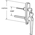 Prime-Line GD52147 6 in. W x 3-1/8 in. L Diecast L Handle