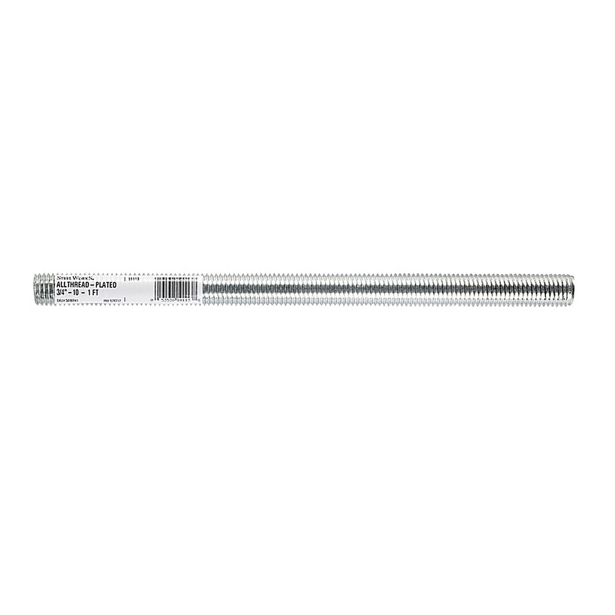 Boltmaster 11036 3/4-10 in. Dia. x 12 in. L Steel Threaded Rod