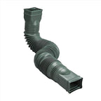 Amerimax 85011 Flex-A-Spout 4.5 in. H x 4.5 in. W x 25.5 in. L Green Vinyl Rainwater Colander
