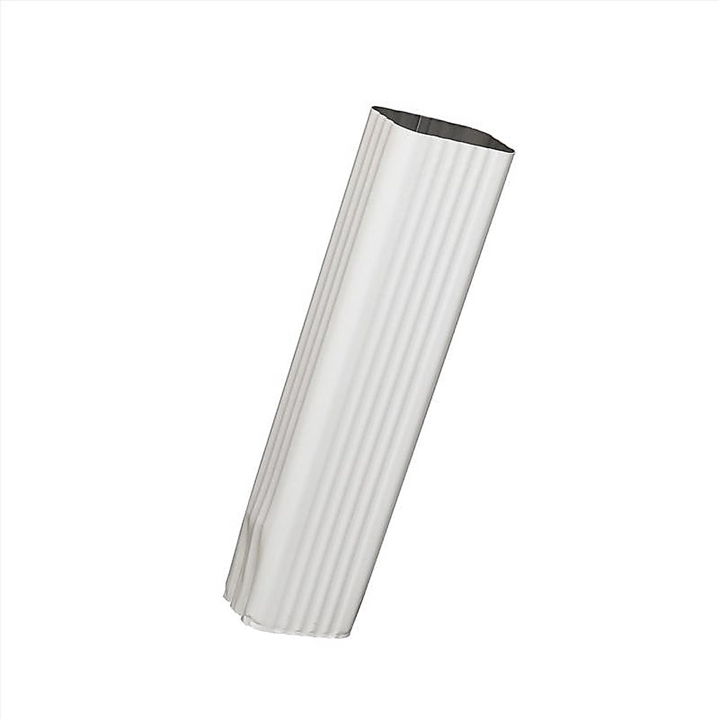 Amerimax 27075 3 in. H x 2 in. W x 15 in. L White Aluminum K Downspout Extension