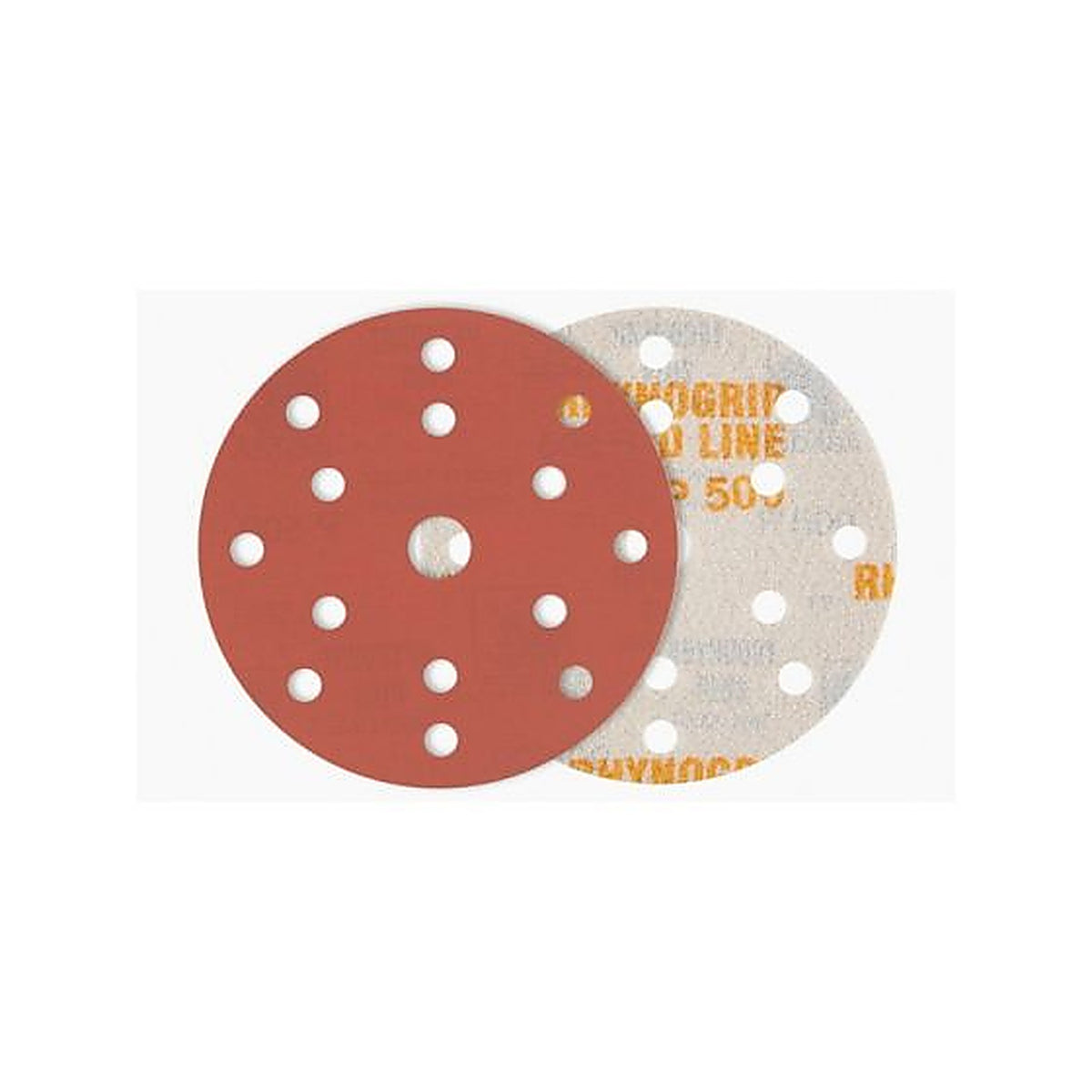 INDASA 510-320 5" 320A Hook Solid Discs Redline 50/Pack