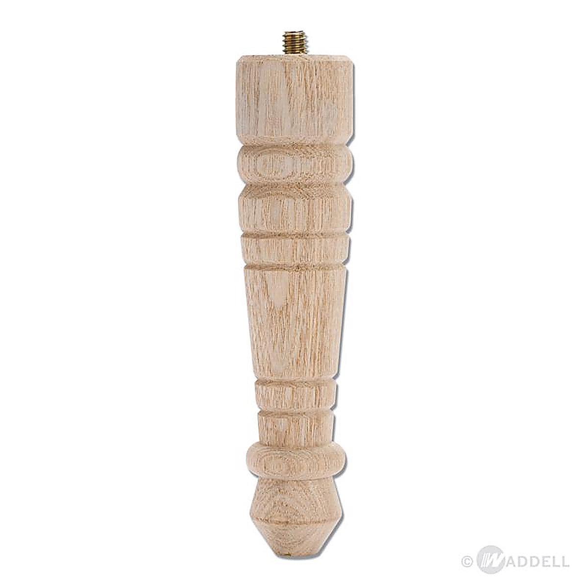 Waddell 2556 5-3/4 in. H Early American Wood Table Leg