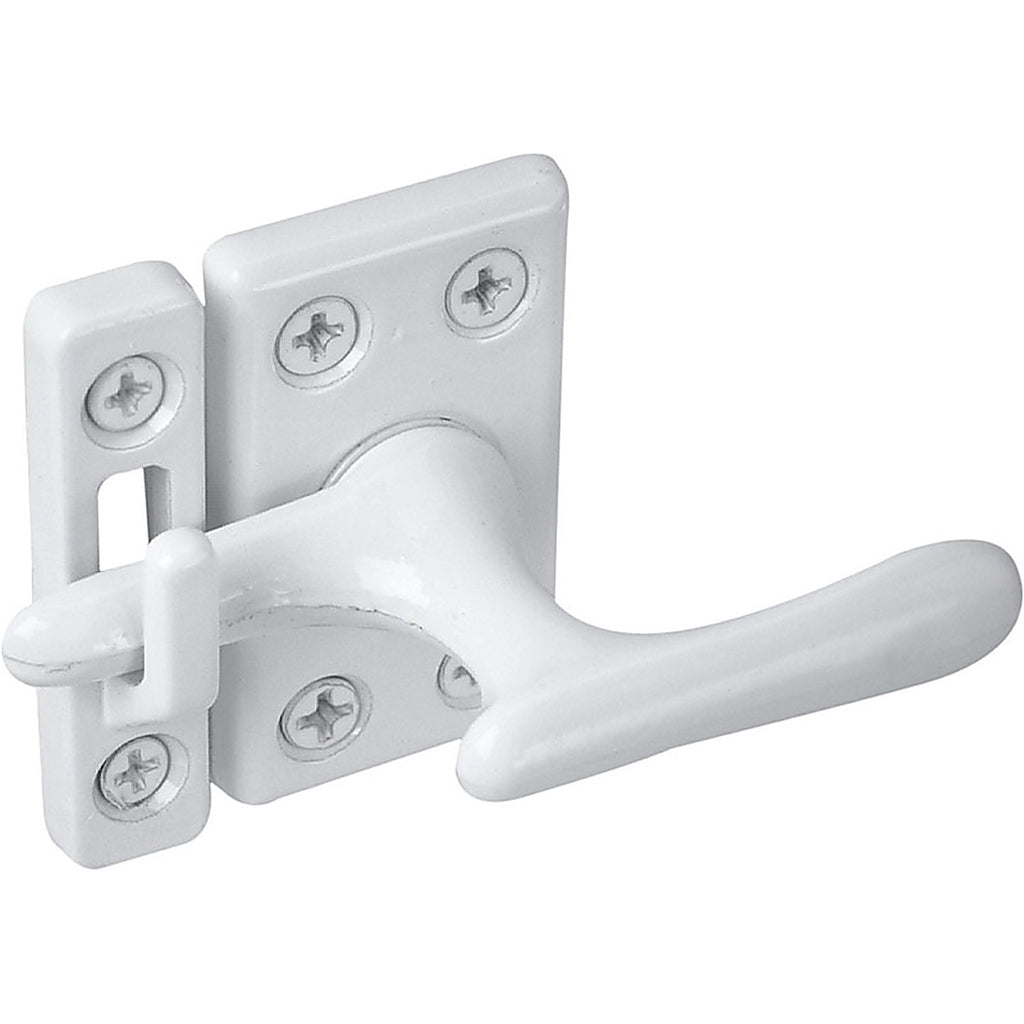 Prime-Line U 9936 White Die-Cast Zinc Sash Lock 1/Pack