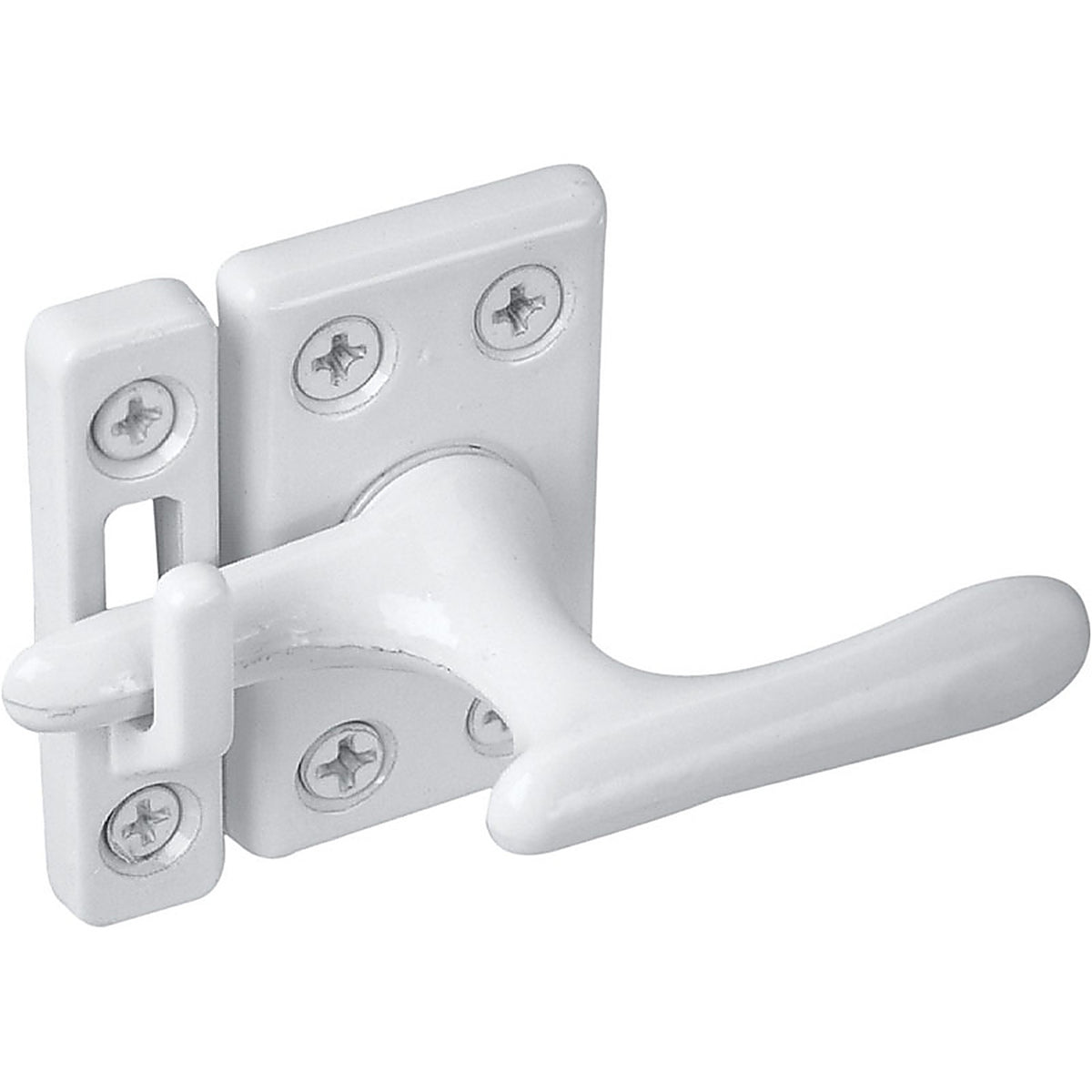 Prime-Line U 9936 White Die-Cast Zinc Sash Lock 1/Pack