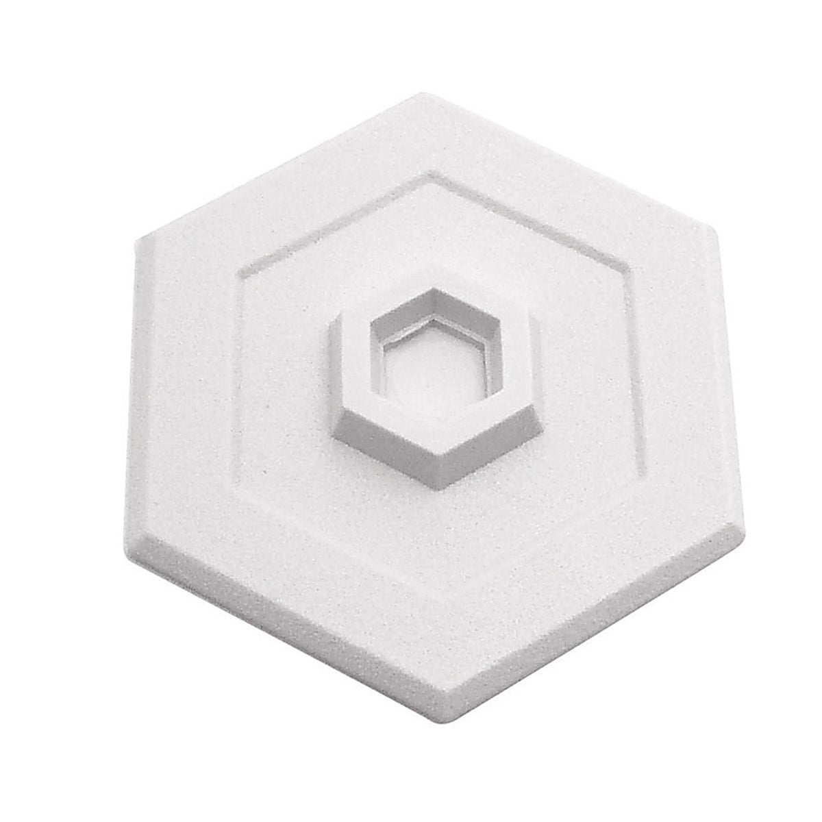 Prime-Line U9275 5/8 in. H x 5 in. W x 5 in. L Vinyl White Wall Protector Mounts to wall