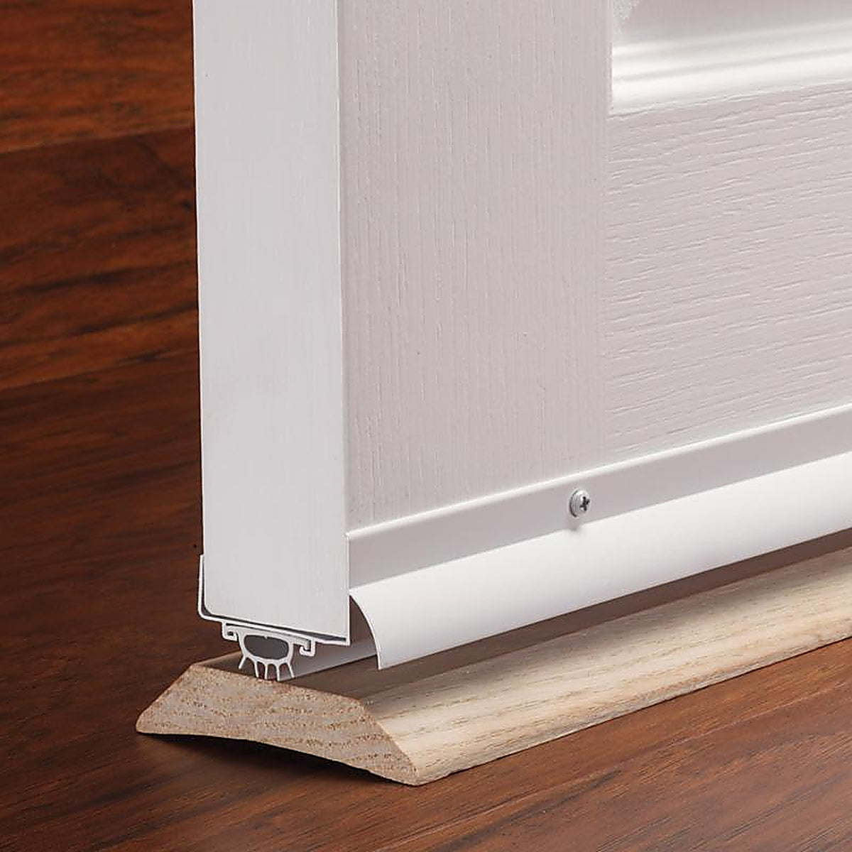 M-D 6403 White Aluminum Replacement Bottom For Doors 36 in. L