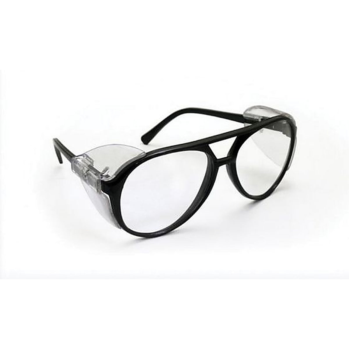 SAS 5125 Classic Safety Glasses (Black Frame w Clear Lens)