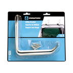 Crawford UHS3 5.27 in. L Silver Steel Medium Utility Ladder Hook 20 lb. capacity 2/Pack