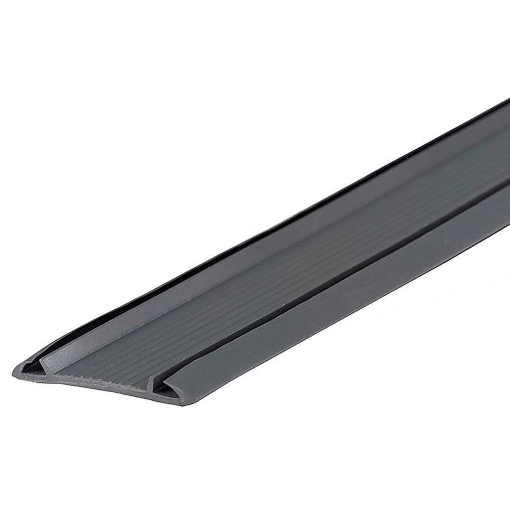 M-D 13466 Gray Vinyl Threshold Insert For Doors, Low Thresholds 36 in. L x 5/8 in.