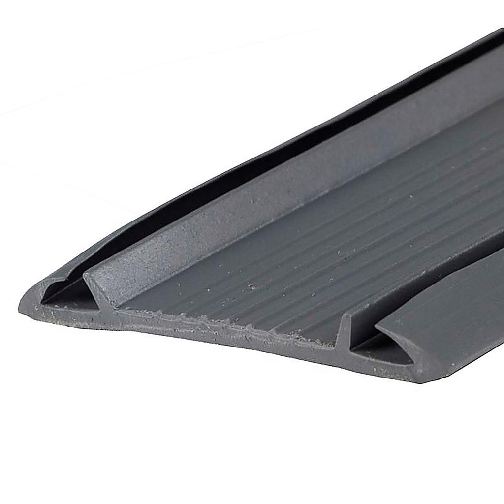 M-D 13466 Gray Vinyl Threshold Insert For Doors, Low Thresholds 36 in. L x 5/8 in.