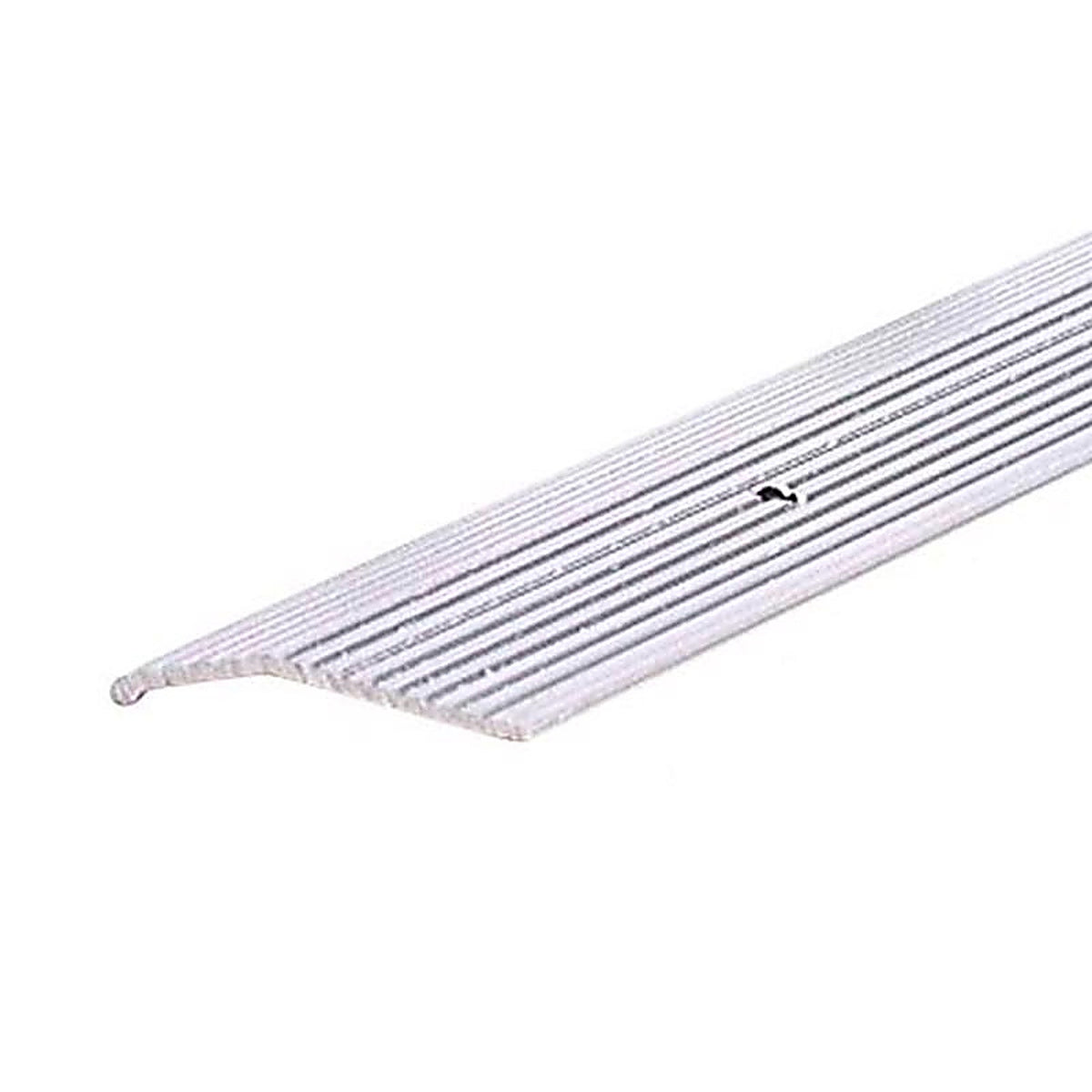 M-D 78071 0.3 in. H x 36 in. L Prefinished Silver Aluminum Carpet Trim