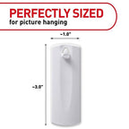 3M 17040ES Command White Sawtooth Picture Hanger 4 lb. 1/Pack
