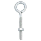 Hampton 02-3456-250 5/16 in. x 4 in. L Zinc-Plated Steel Eyebolt Nut Included