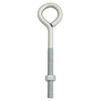 Hampton 02-3456-260 3/8 in. x 6 in. L Zinc-Plated Steel Eyebolt Nut Included