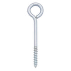 Hampton 02-3463-233 1/4 in. x 3-3/4 in. L Zinc-Plated Steel Lag Thread Eyebolt