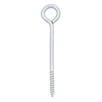 Hampton 02-3463-237 1/4 in. x 5 in. L Zinc-Plated Steel Lag Thread Eyebolt