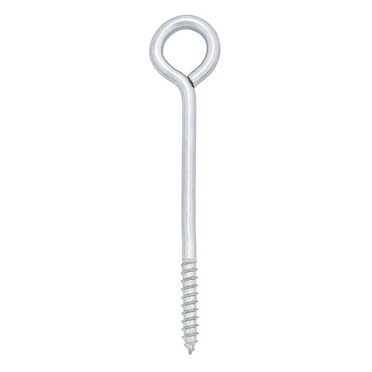 Hampton 02-3463-237 1/4 in. x 5 in. L Zinc-Plated Steel Lag Thread Eyebolt