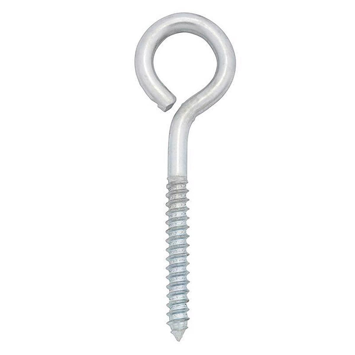 Hampton 02-3463-239 2-5/8 in. x 4 in. L Zinc-Plated Steel Lag Thread Eyebolt