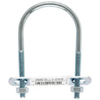 Hampton 02-3450-105 1/4 in. x 2 in. W x 3-1/2 in. L Coarse Zinc-Plated Steel U-Bolt