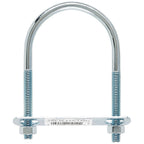 Hampton 02-3451-315 5/16 in. x 2-1/2 in. W x 4-1/4 in. L Coarse Zinc-Plated Steel U-Bolt