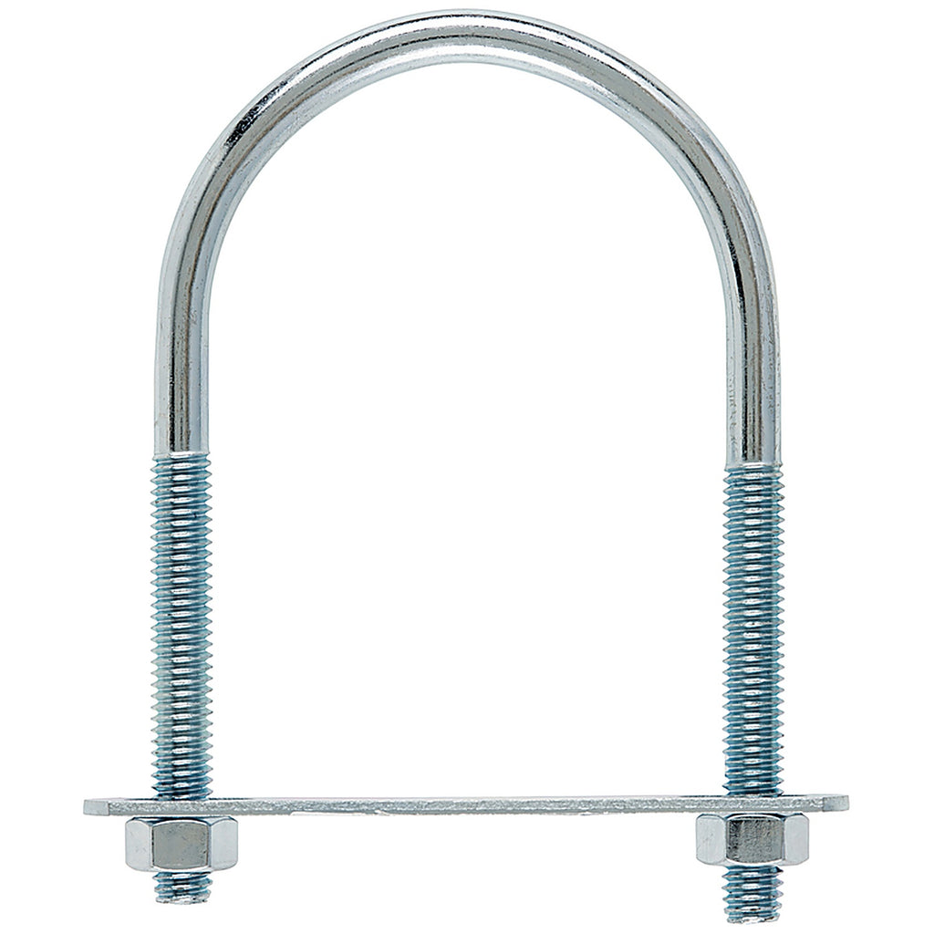 Hampton 02-3451-315 5/16 in. x 2-1/2 in. W x 4-1/4 in. L Coarse Zinc-Plated Steel U-Bolt