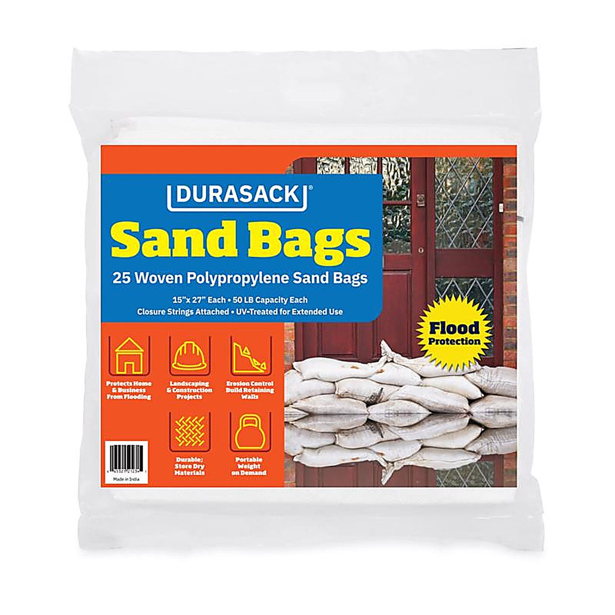 Halsted 581527HUV White Sand & Utility Bags 50 lb.