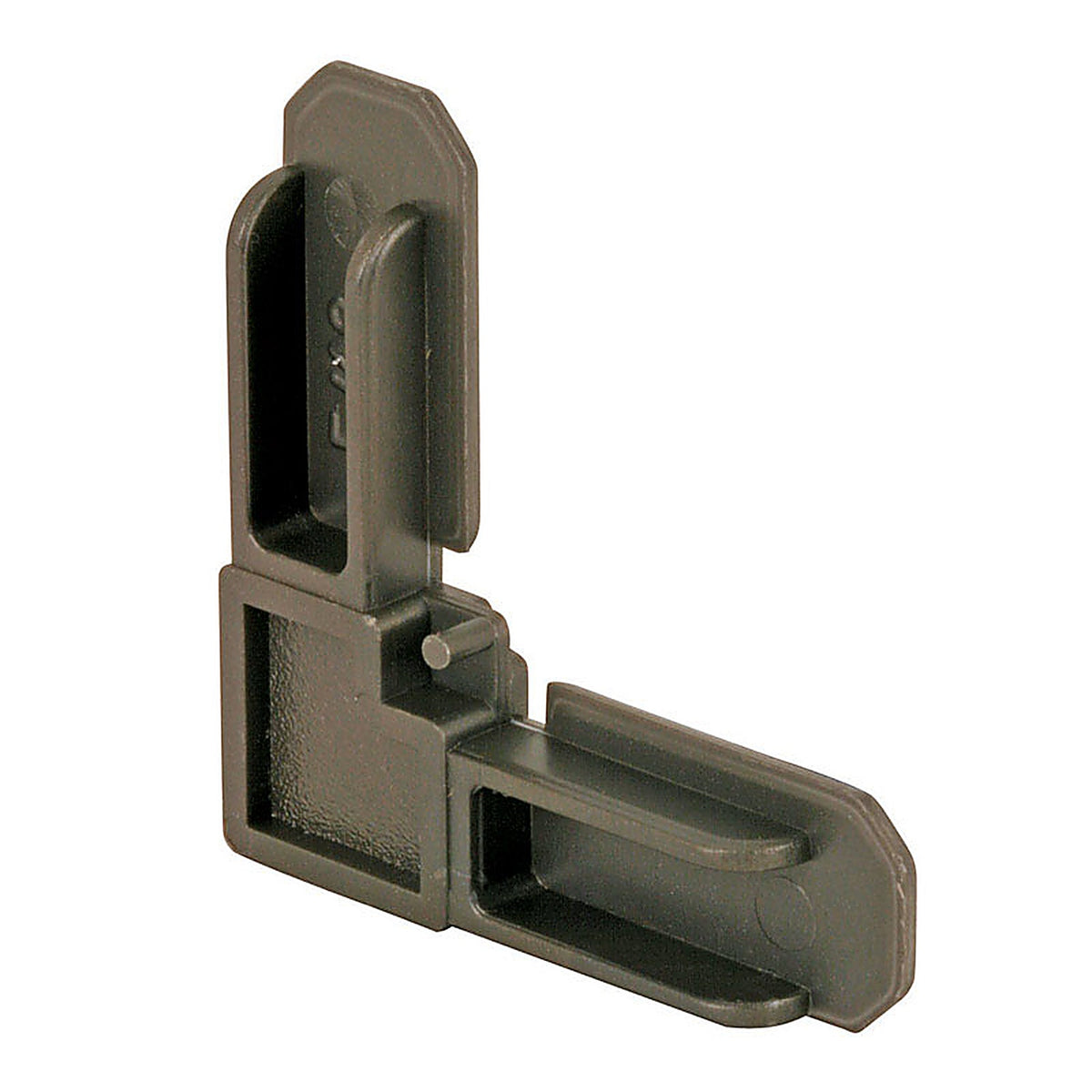 Prime-Line PL14259 Bronze Plastic 7/16 in. W x 3/4 in. L Screen Frame Corner 1/Pack