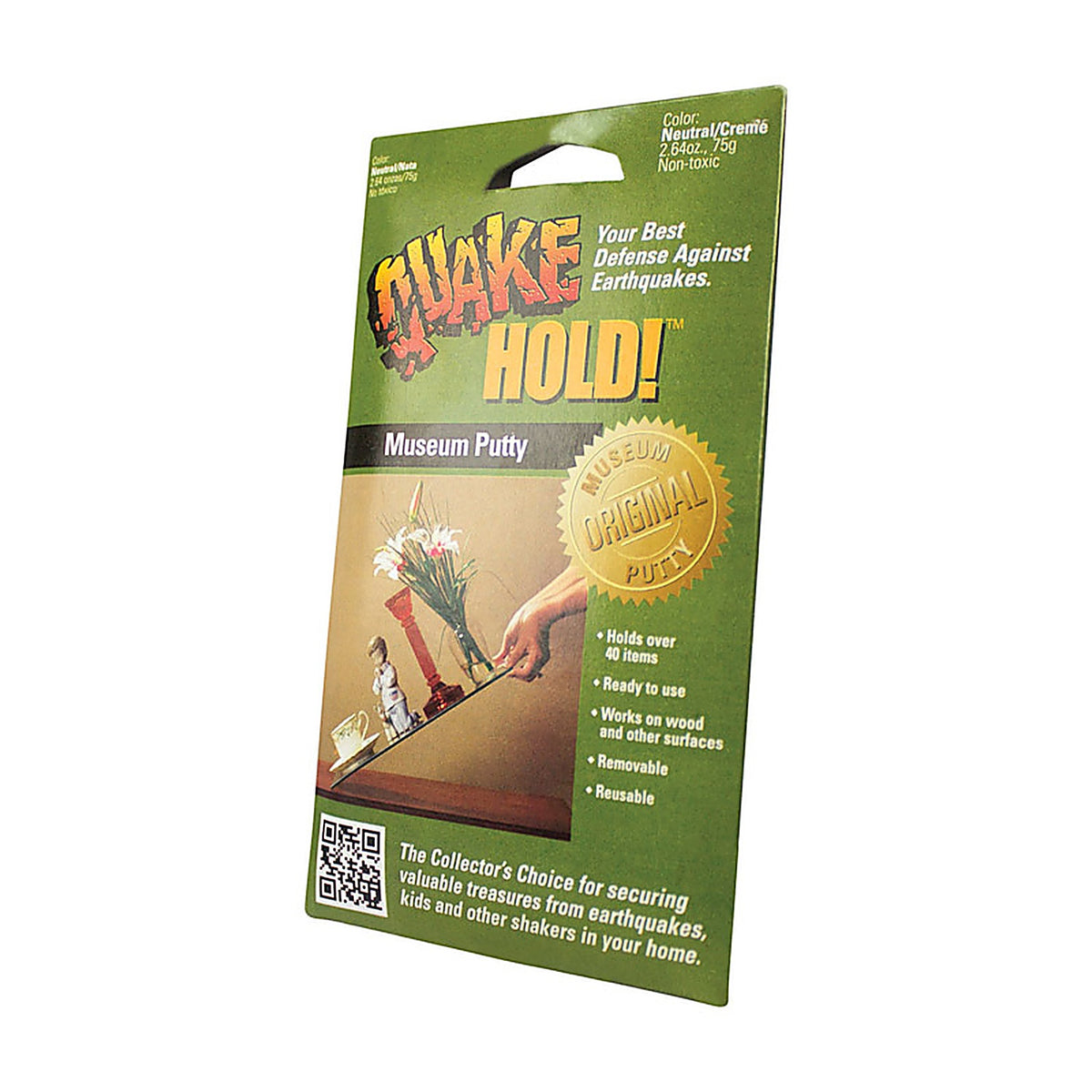 Quake Hold 8811 Cream/Neutral Museum Putty 2.64 oz. 1/Pack