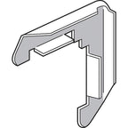 Prime-Line PL14294 Mill Metal 5/16 in. W x 3/4 in. L Screen Frame Corner 1/Pack