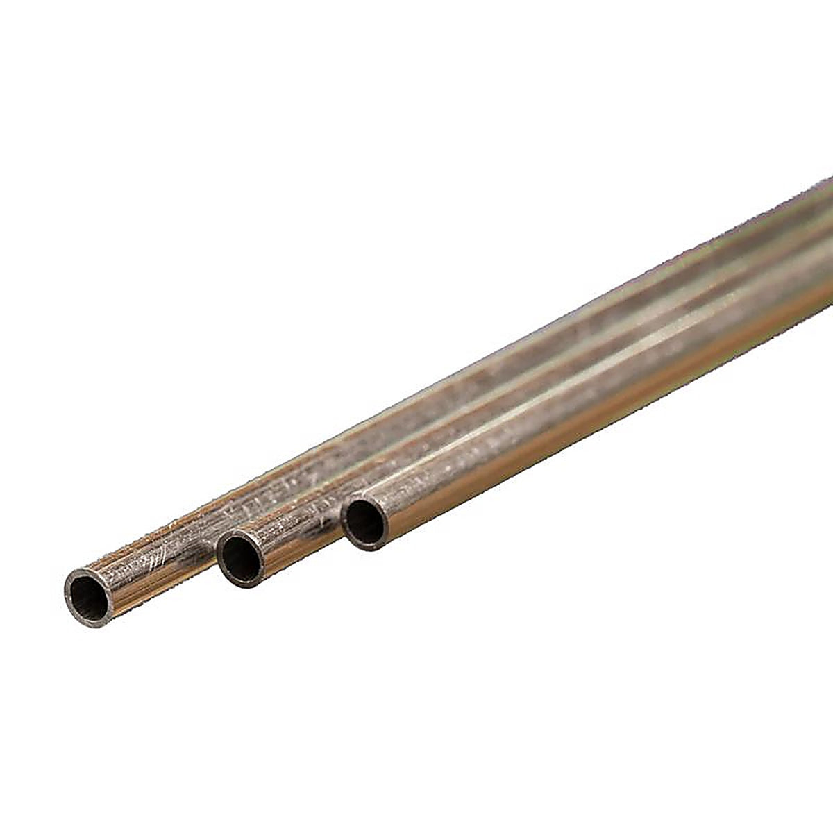 K&S 8101 3/32 in. Dia. x 1 ft. L Round Aluminum Tube