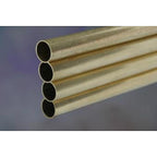 K&S 8125 1/16 in. Dia. x 12 in. L Round Brass Tube 3/Pack