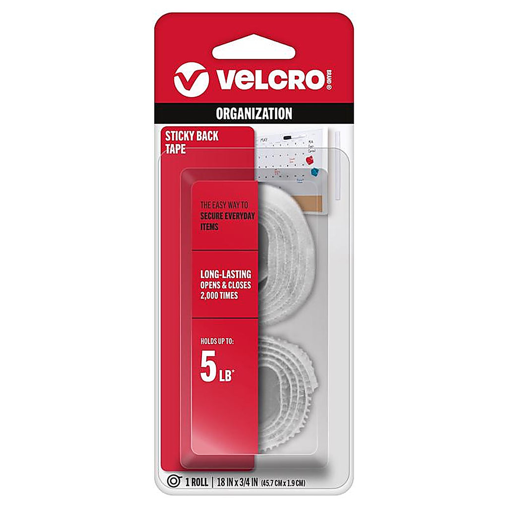 Velcro 90079 Hook and Loop Fastener 18 in. L 1/Pack