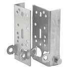 Prime-Line GD52197 1-5/16 in. W x 2-3/4 in. L Steel Bracket