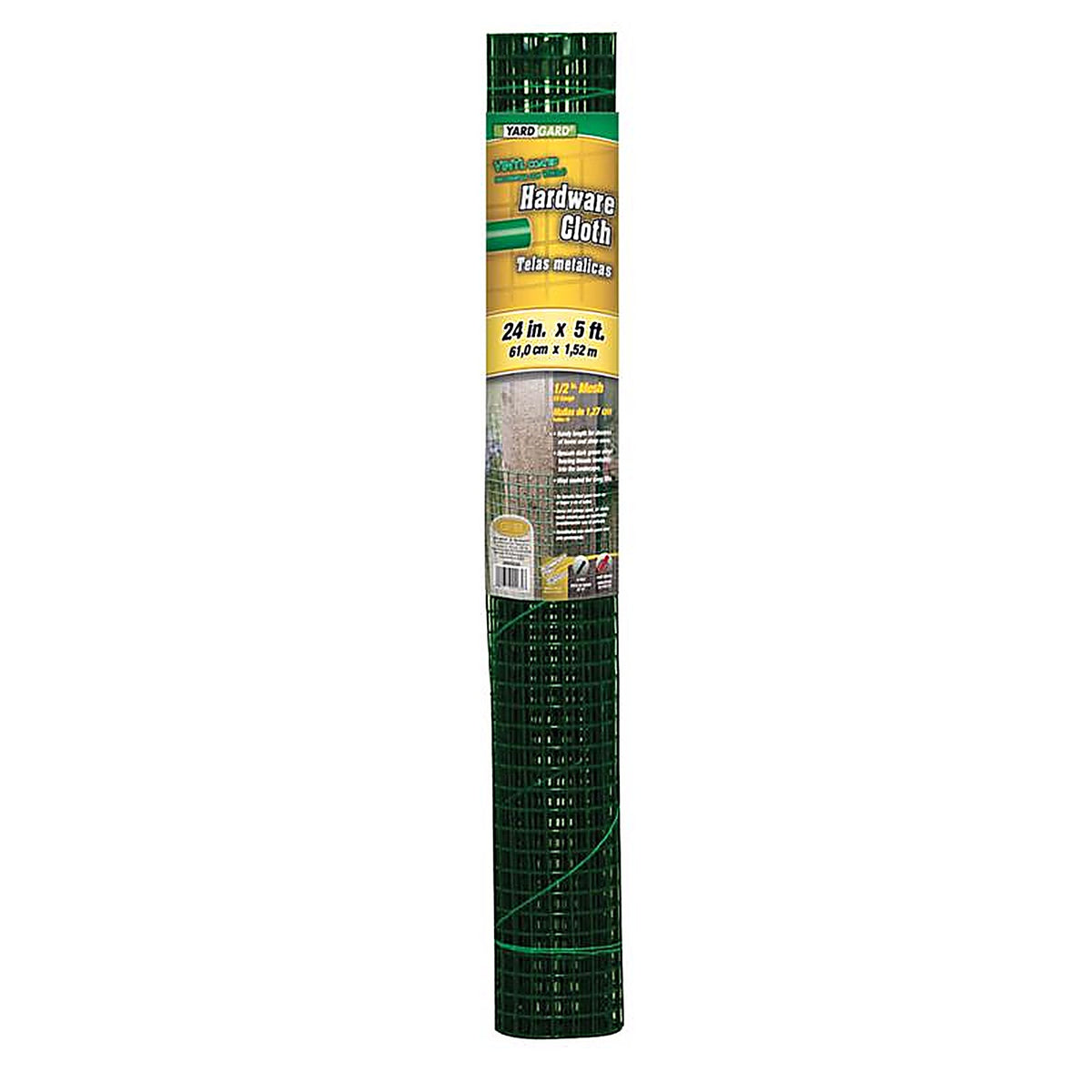 Garden Zone 272405 24 in. W x 5 ft. L Green Steel Hardware Cloth 19 Ga.