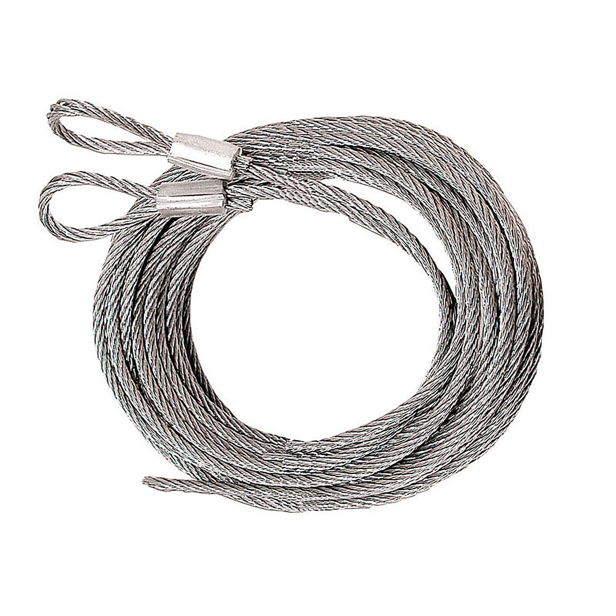 Prime-Line GD52101 5.75 in. W x 12 in. L x 3/32 in. Dia. Carbon Steel Extension Cables