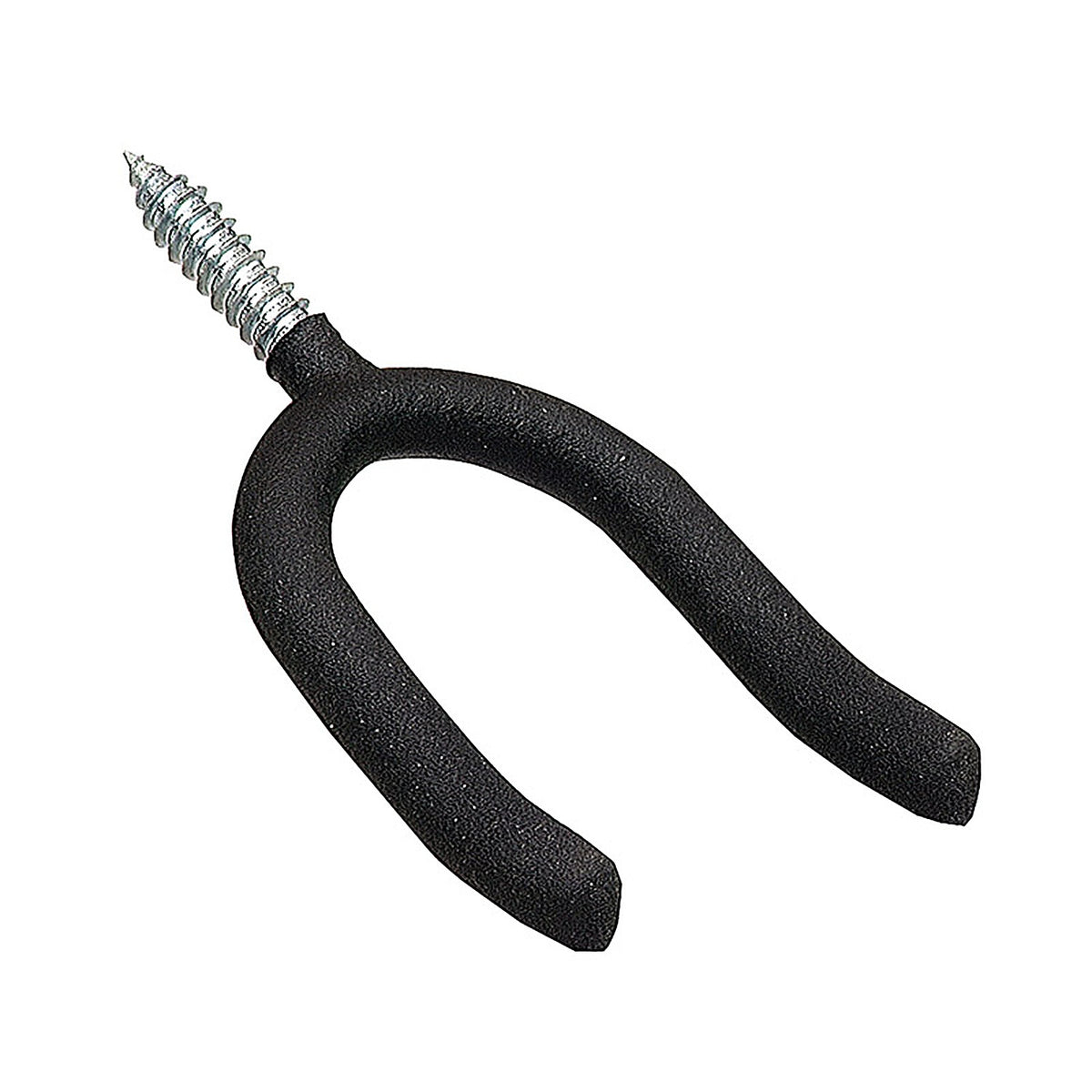 Crawford SH13-25 4.88 in. L Vinyl Coated Black Steel Large Super Tool Hook 50 lb. capacity 1/Pack
