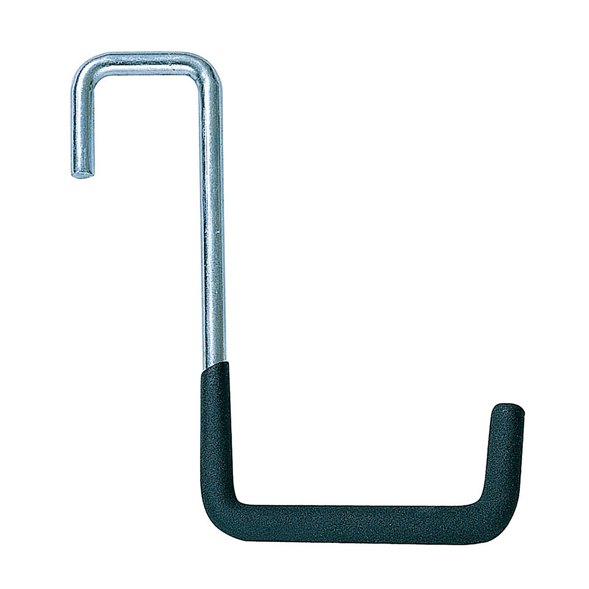 Crawford SHR26-25 7.68 in. L Vinyl Coated Black Steel Heavy Duty Super Rafter Hook 50 lb. capacity 1/Pack