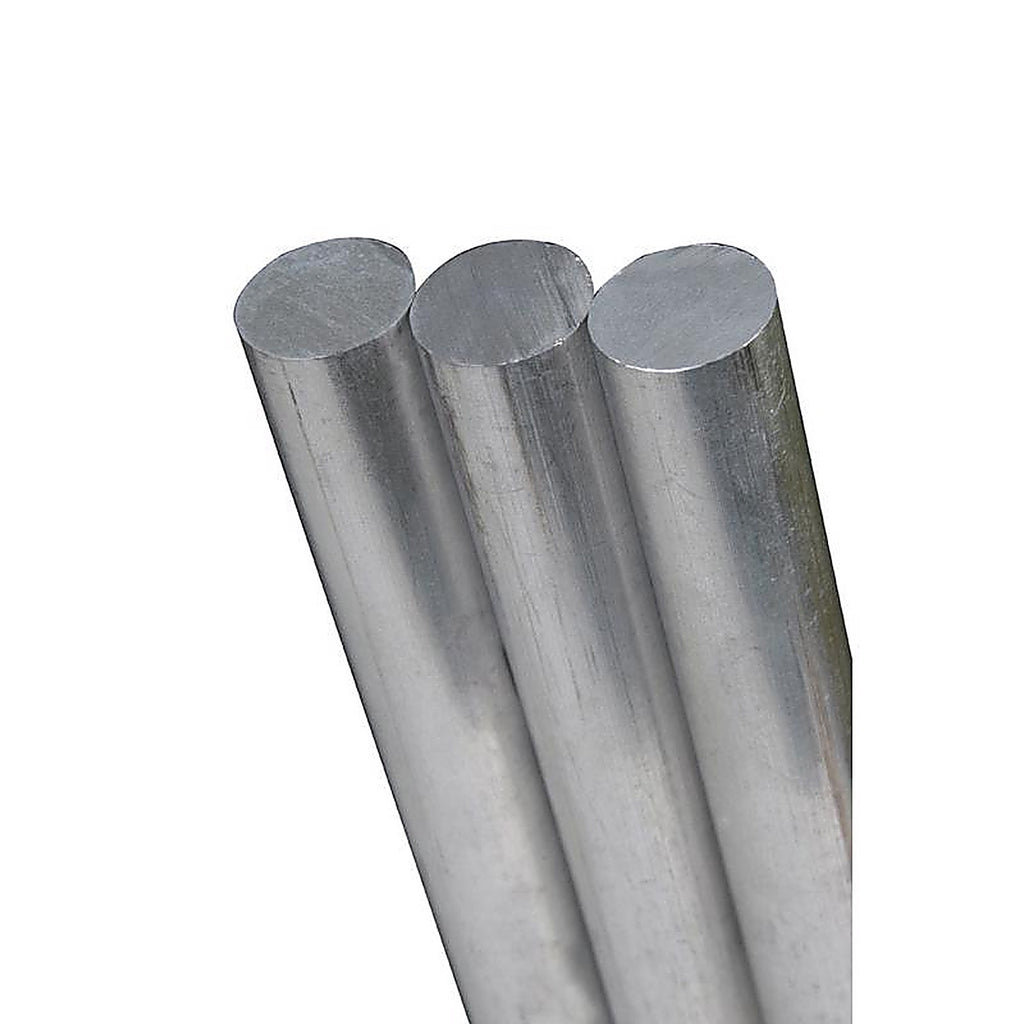 K&S 87139 1/4 in. Dia. x 12 in. L Stainless Steel Unthreaded Rod