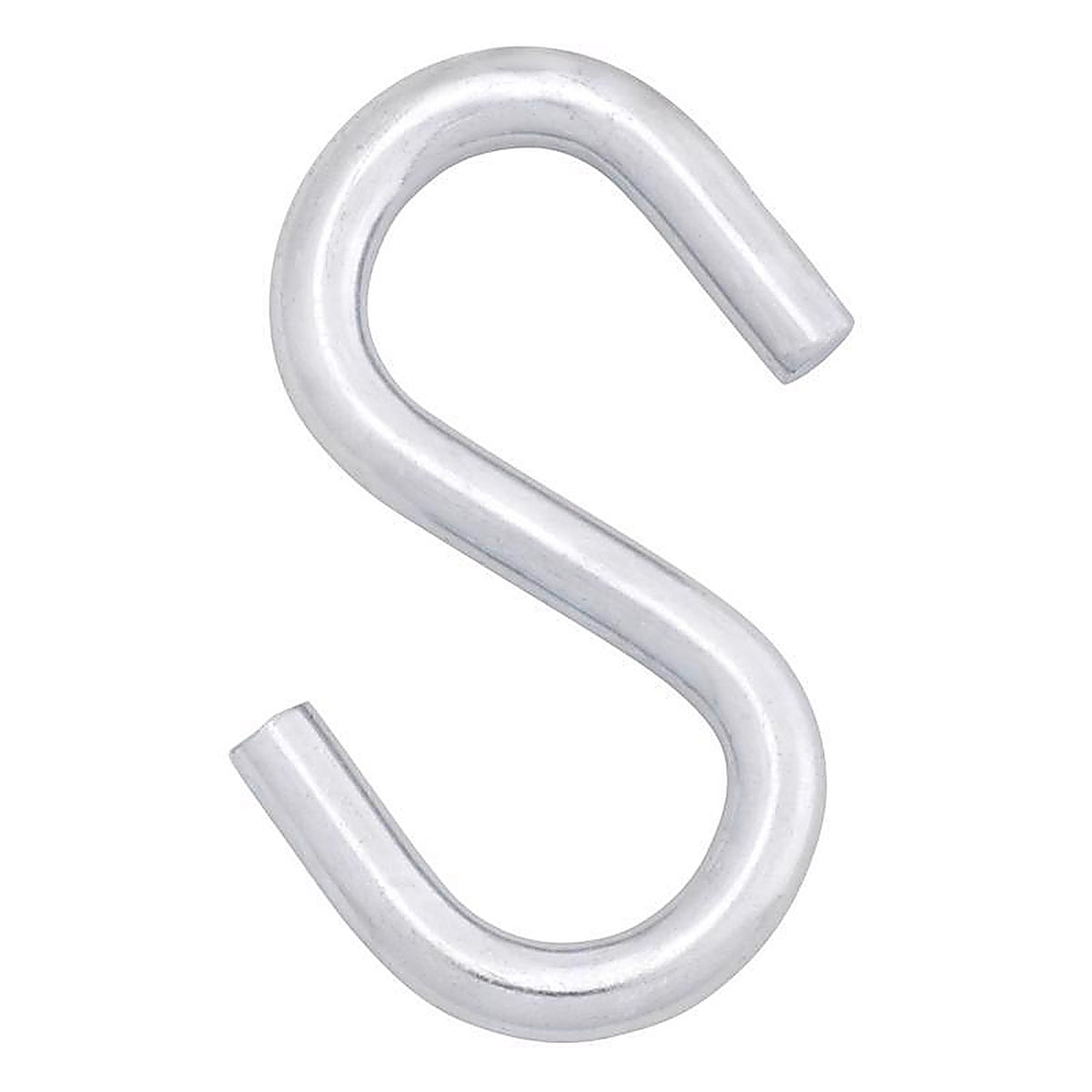 Hampton 02-3483-838 Medium Zinc-Plated Silver Steel 3.25 in. L S-Hook 240 lb. 1/Pack