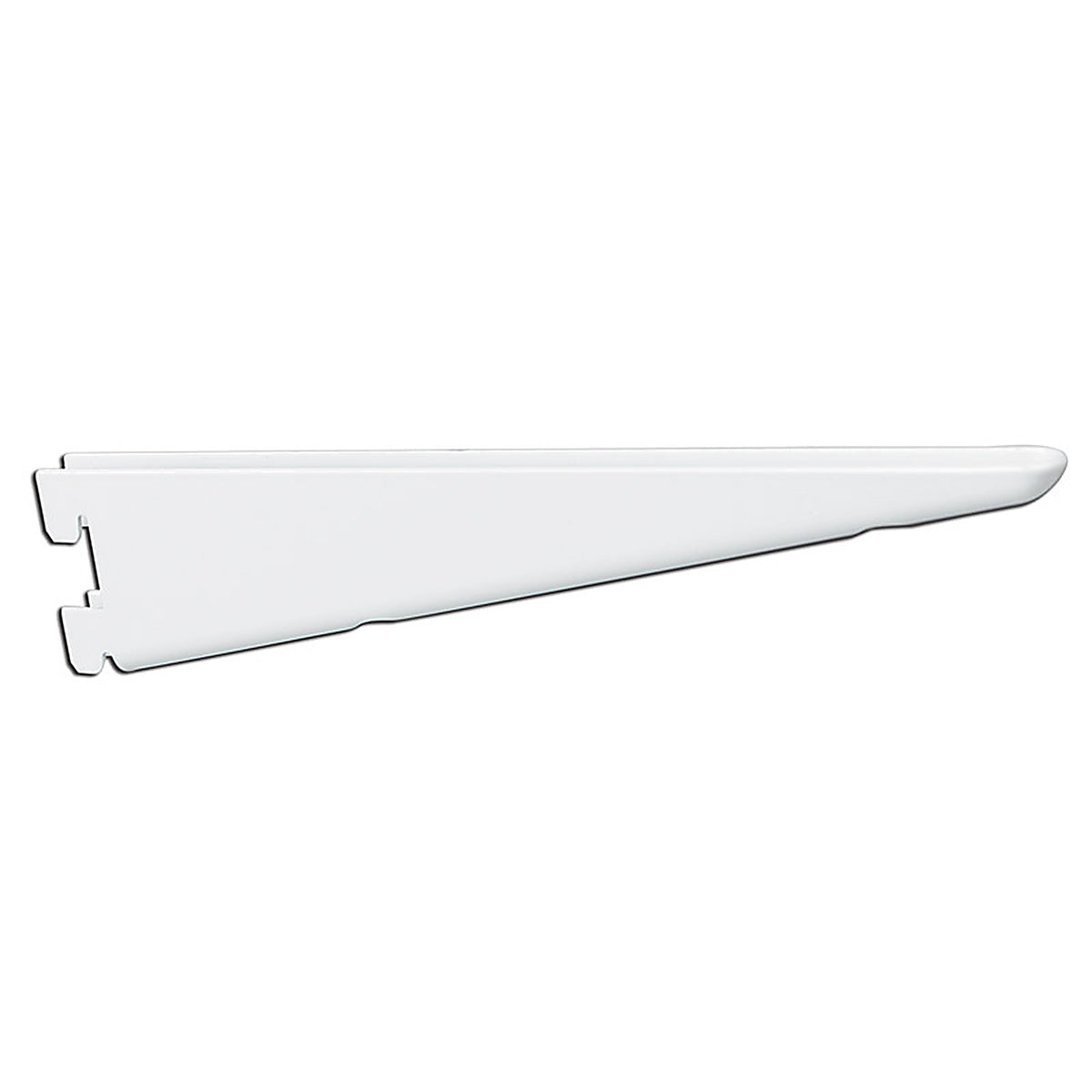 Knape & Vogt 182 WH 10.5 White Steel Bracket 16 Ga. 10-1/2 in. L 225 lb.