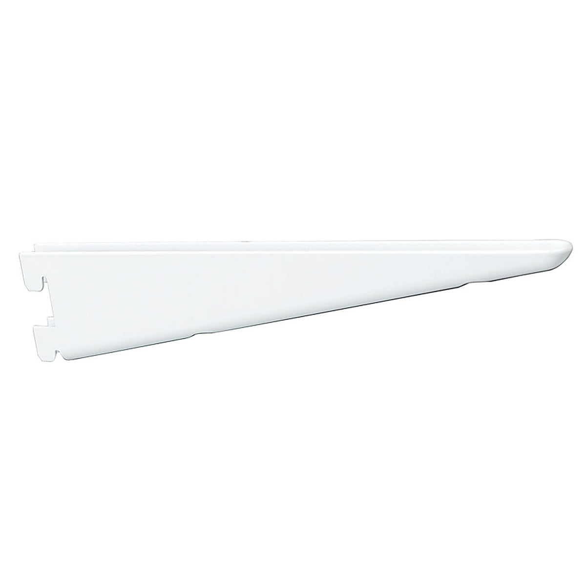 Knape & Vogt 182 WH 12.5 White Steel Bracket 16 Ga. 12-1/2 in. L 225 lb.