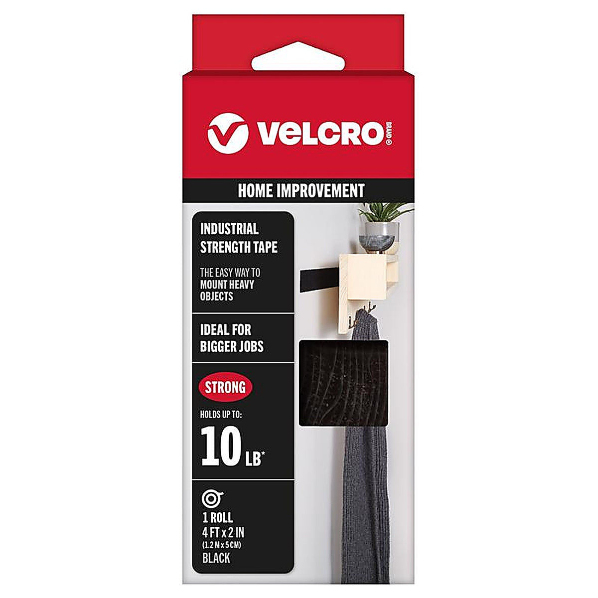 Velcro 90593 Hook and Loop Fastener 48 in. L 1/Pack