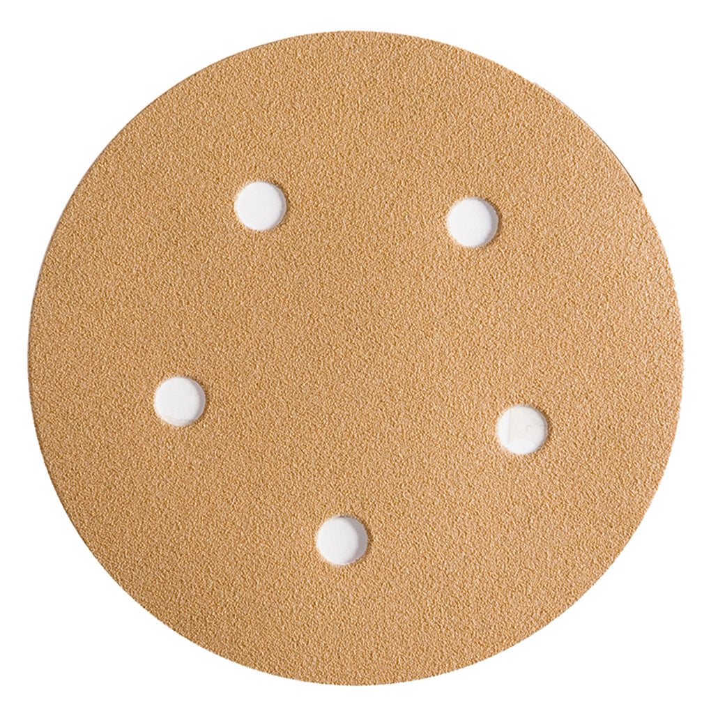 Sunmight 52205 5" 60G 5 Hole Velcro Gold 50/Pack