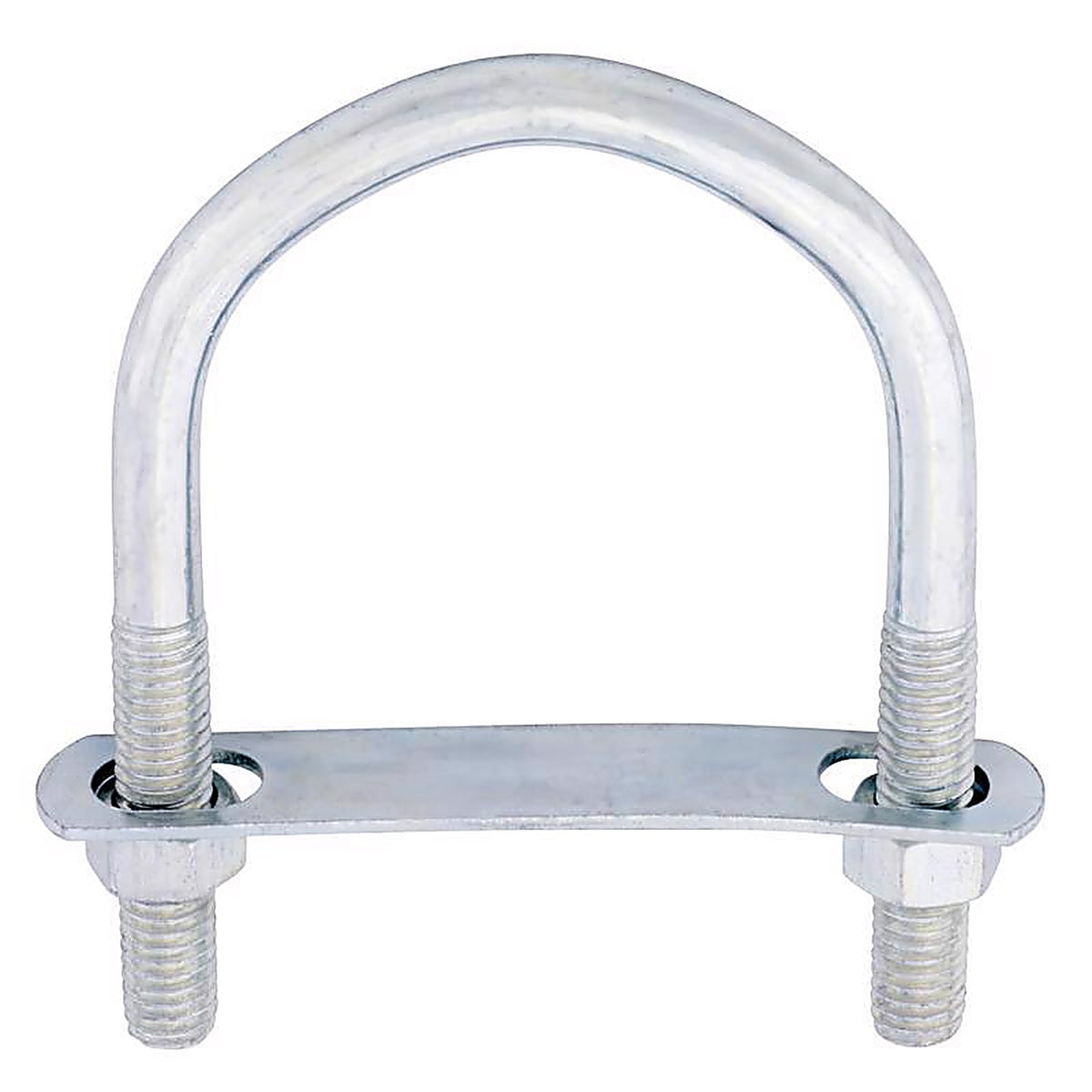 Hampton 02-3450-126 3/8 in. x 2-1/2 in. W x 3-5/8 in. L Coarse Zinc-Plated Steel U-Bolt