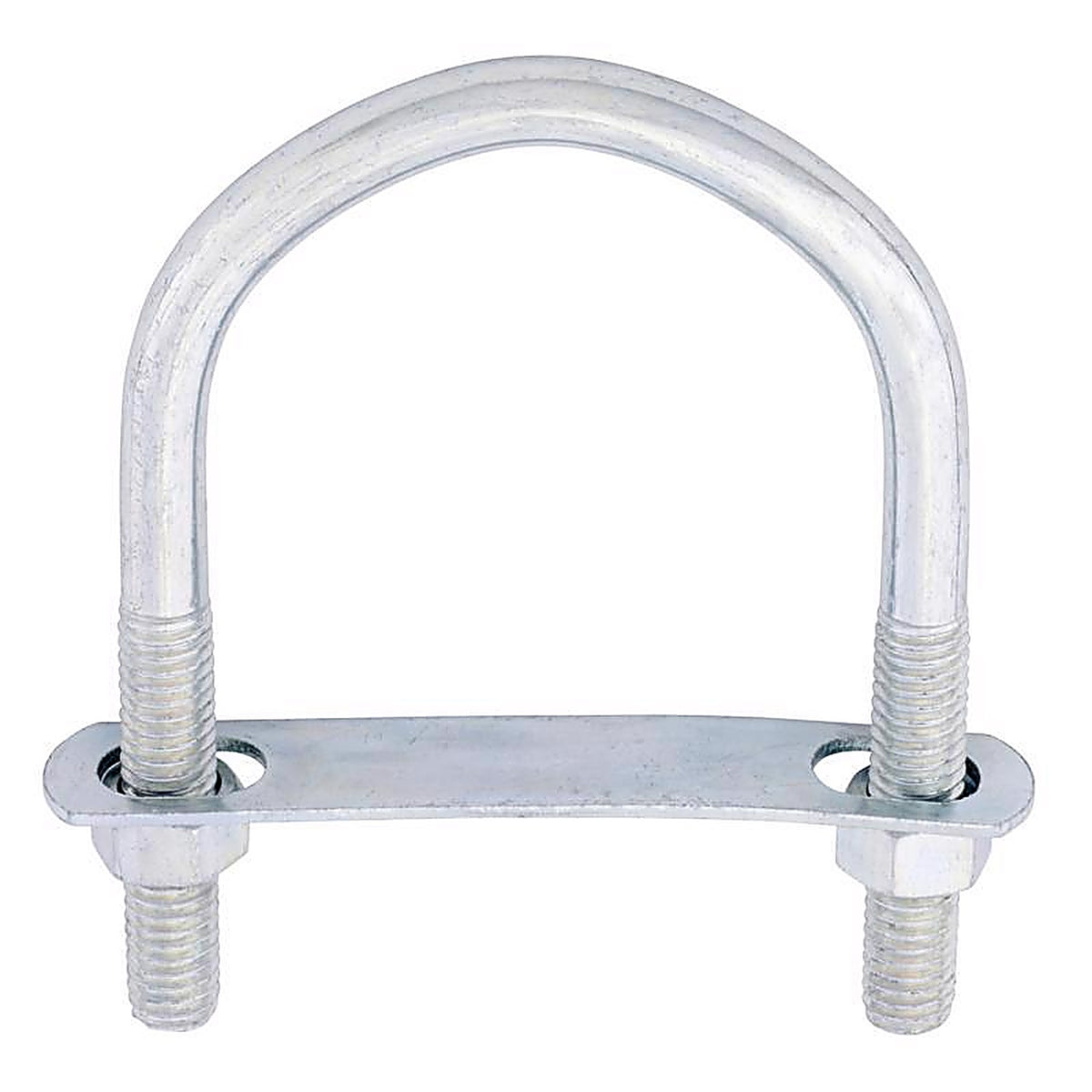 Hampton 02-3450-127 3/8 in. x 3 in. W x 4-1/8 in. L Coarse Zinc-Plated Steel U-Bolt