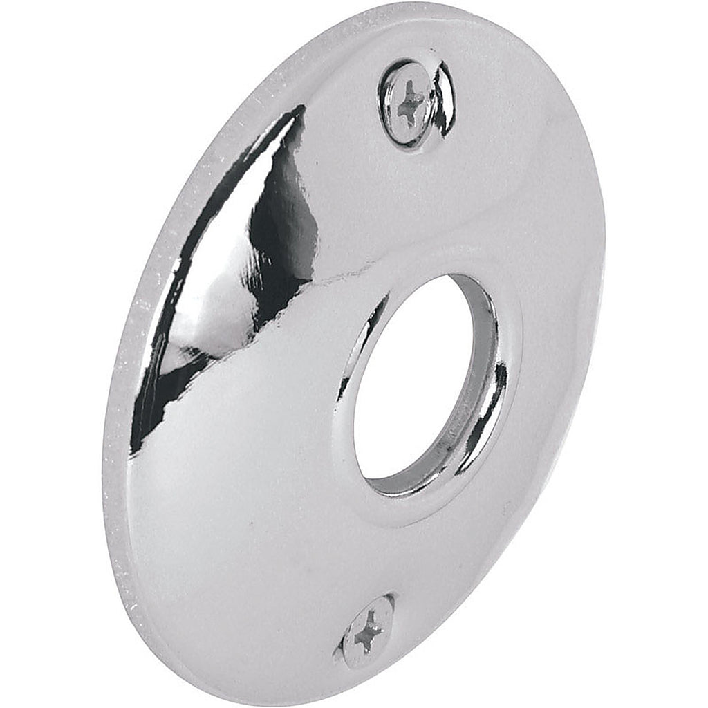 Prime-Line E 2439 Chrome Silver Steel Door Knob Rosettes 2/Pack