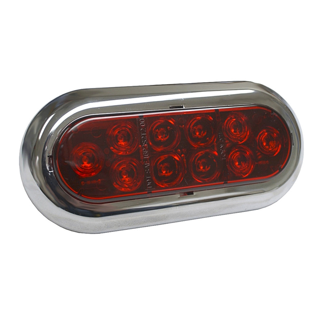 Grote 52592-5 Red Tail Low Profile Oval