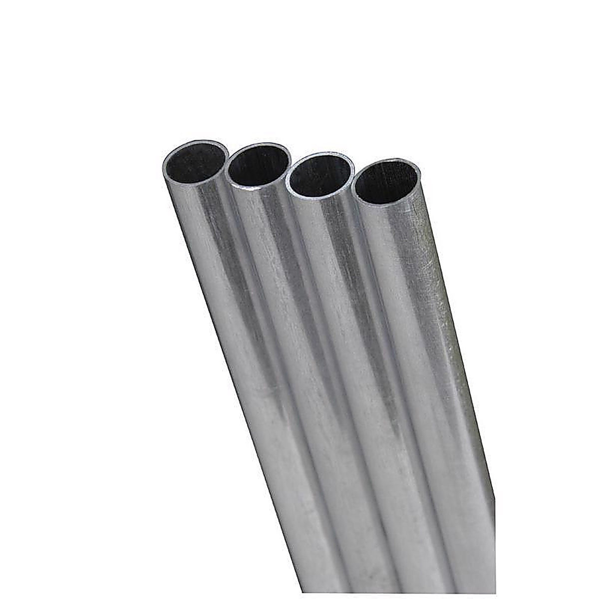 K&S 83061 1/4 in. Dia. x 1 ft. L Round Aluminum Tube