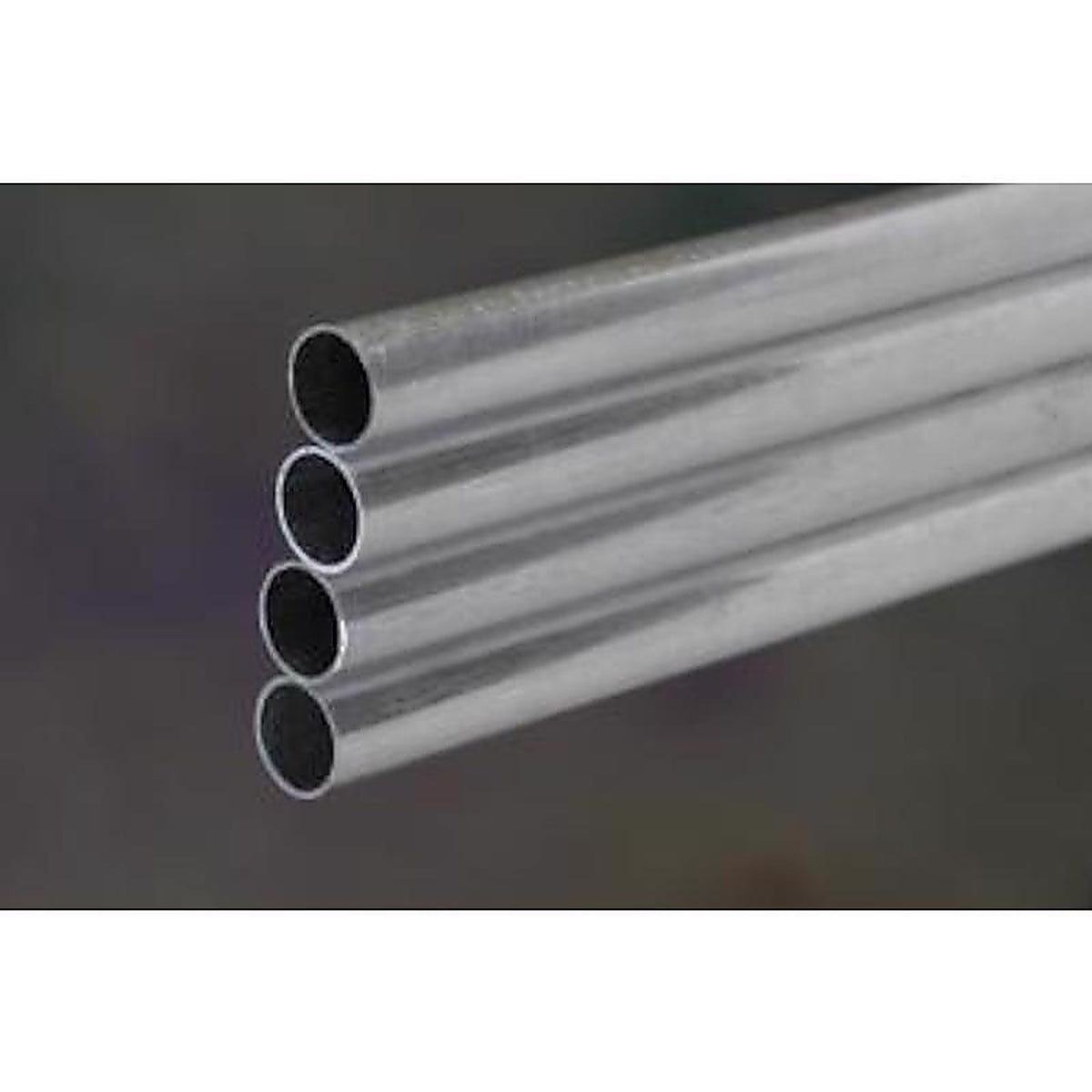 K&S 83061 1/4 in. Dia. x 1 ft. L Round Aluminum Tube