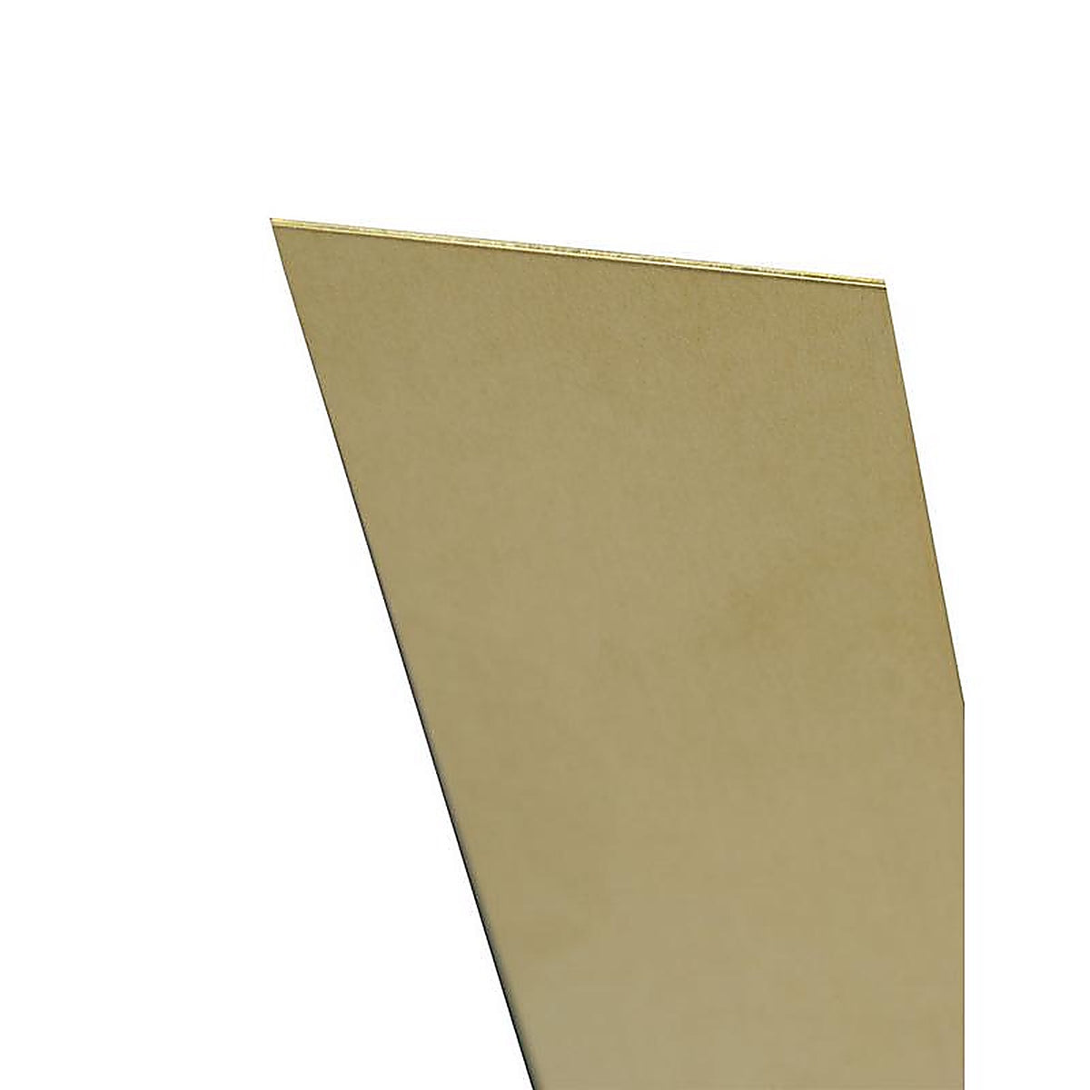 K&S 16402 0.01 in. x 6 in. W x 12 in. L Brass Sheet Metal